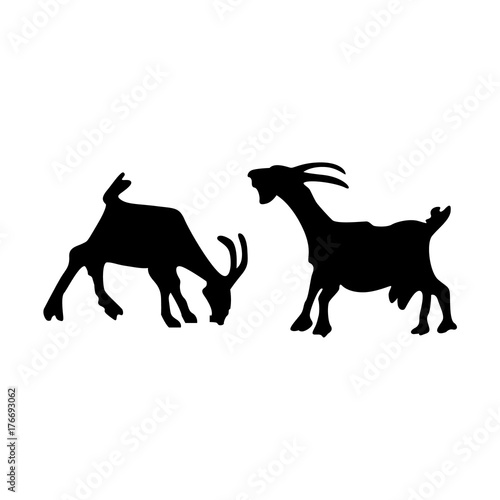 goats animal farm icon