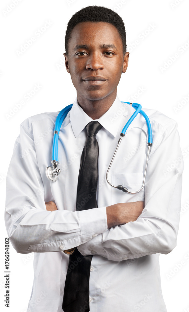 Medical doctor man isolated white background Medical doctor man isolated white background