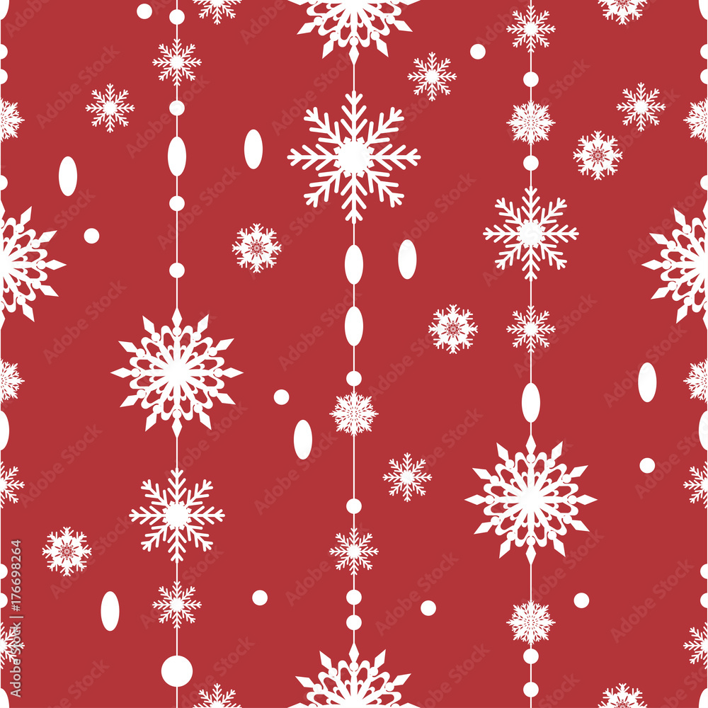 Pattern seamless snowflake Pattern seamless snowflake