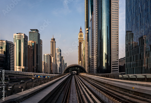 Dubai metro photo