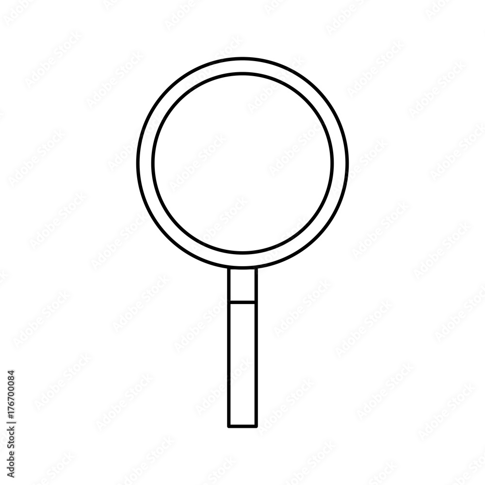 magnifying glass vector illustration magnifying glass vector illustration