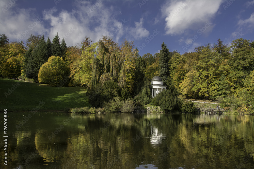 Fototapeta premium Der Bergpark in Kassel in Nordhessen
