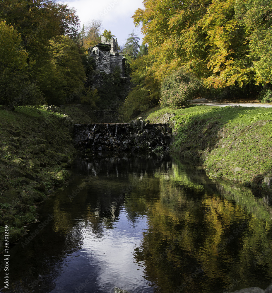 Der Bergpark in Kassel in Nordhessen Der Bergpark in Kassel in Nordhessen