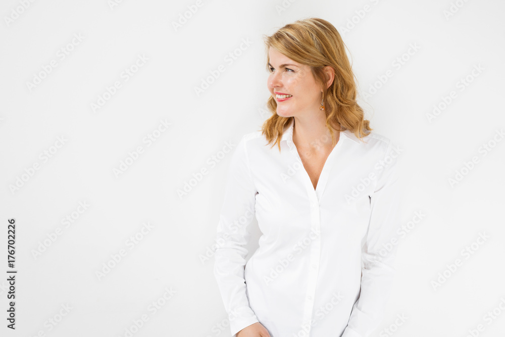 Natural woman's portrait Natural woman's portrait