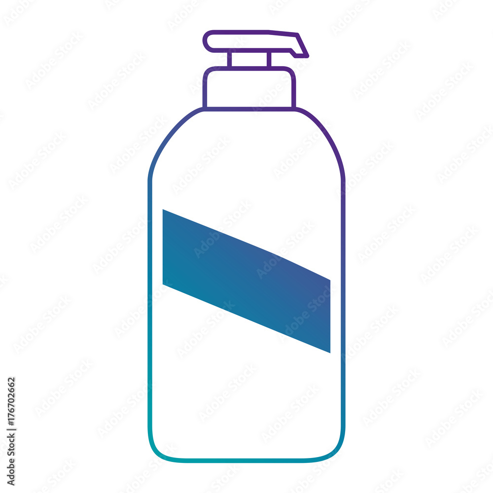 soap bottle isolated icon
