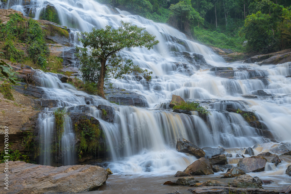 Mae Ya waterfall, Chiang Mai ,Thailand. Mae Ya waterfall, Chiang Mai ,Thailand.