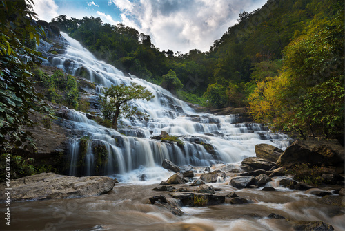 Mae Ya waterfall, Chiang Mai ,Thailand.