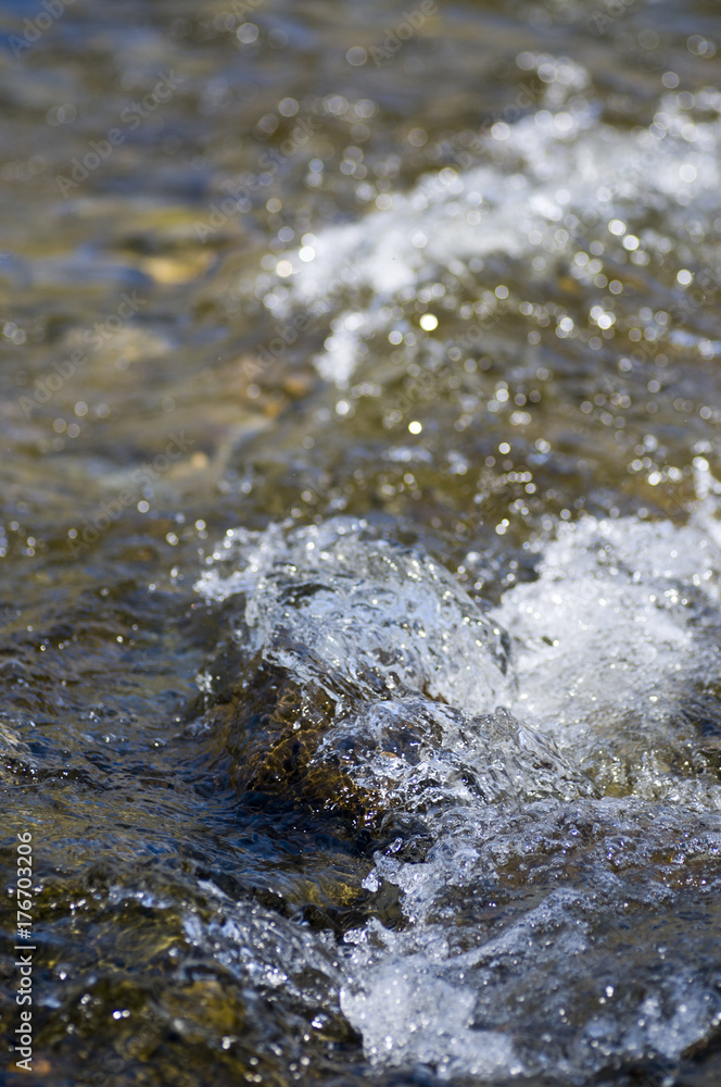 Water flowing over rocks on the River Ettrick Water flowing over rocks on the River Ettrick