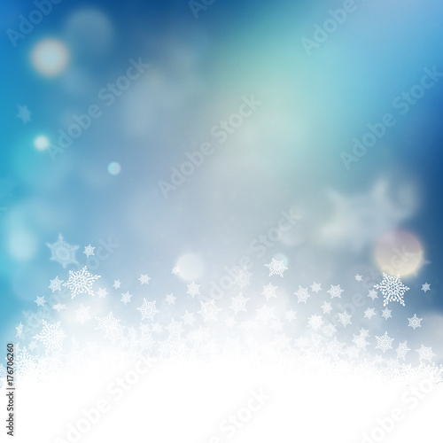 Christmas greeting card with copyspace. EPS 10 vector