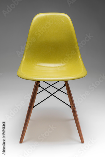 Modern design chair. Front view