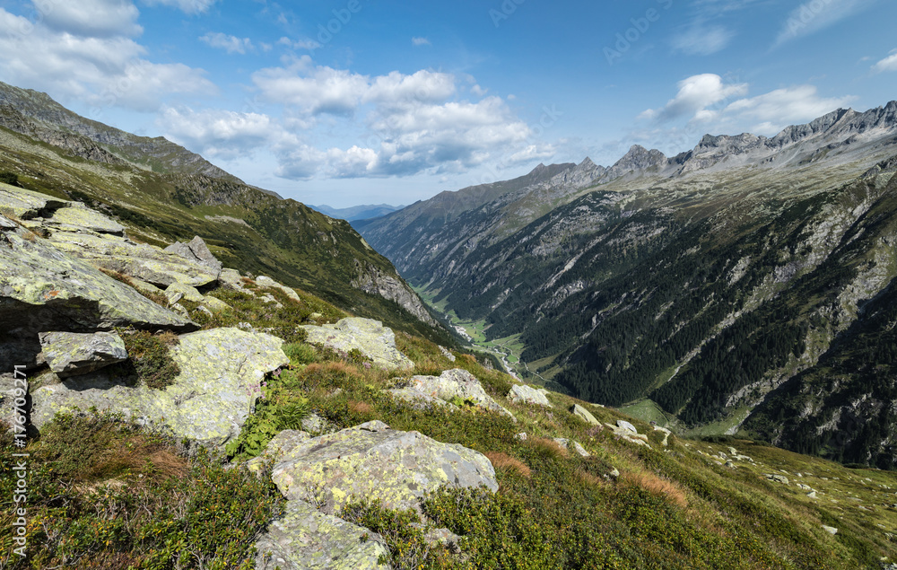 Fototapeta premium Alpen Hike
