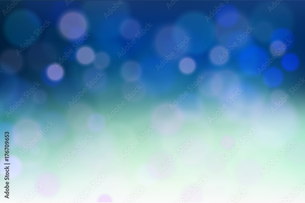 Obraz premium vector turquoise bokeh background, no transparencies were used.