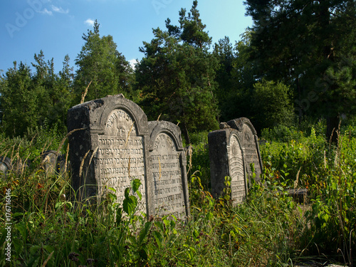 Old jewish cemetery, Poland photo