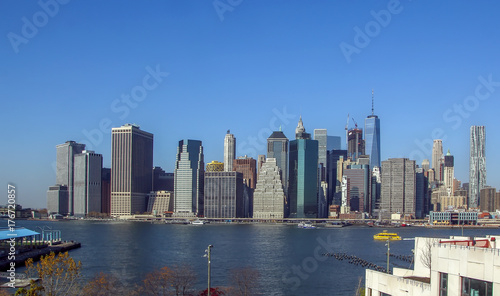View of New York city, USA © borisb17