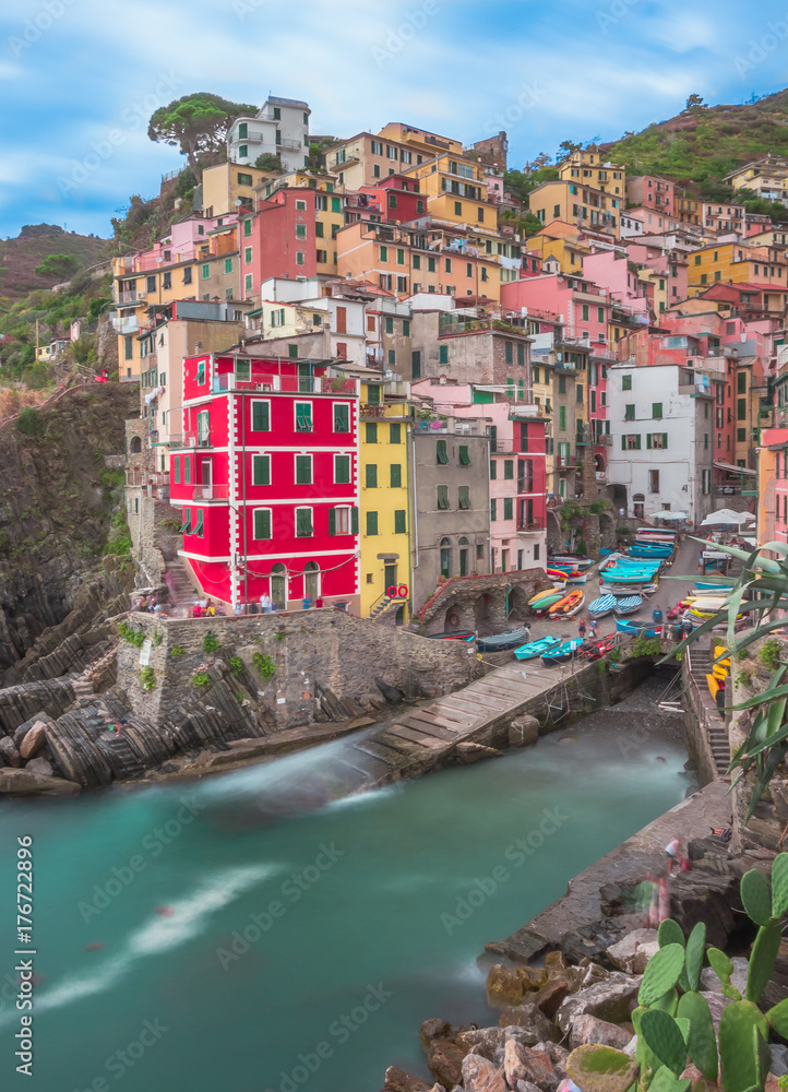 Colourful Riomaggiore, Cinque Terre, Italy