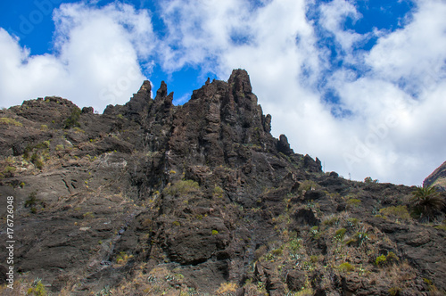 Masca Gorge view. Spain. Tenerife