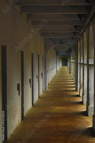 central jail, jail , cells , savarkar cell , india , andaman island photo