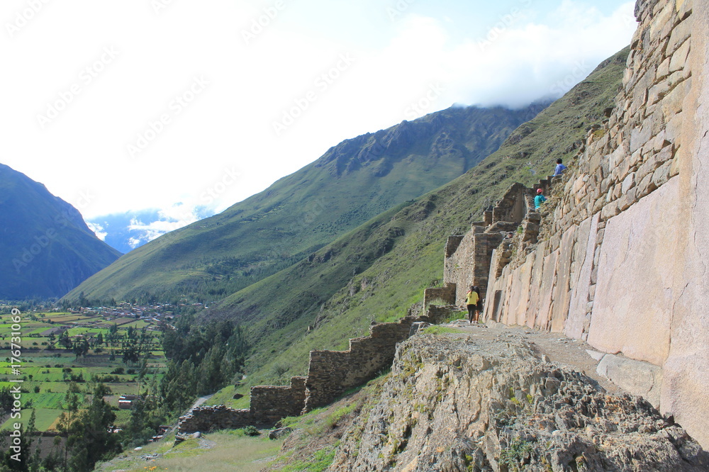 Obraz premium Ollantaytambo fortress