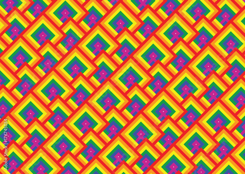 gay pride flag pattern