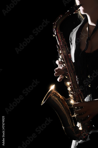 Photography Saxophone Player Saxophonist playing jazz music