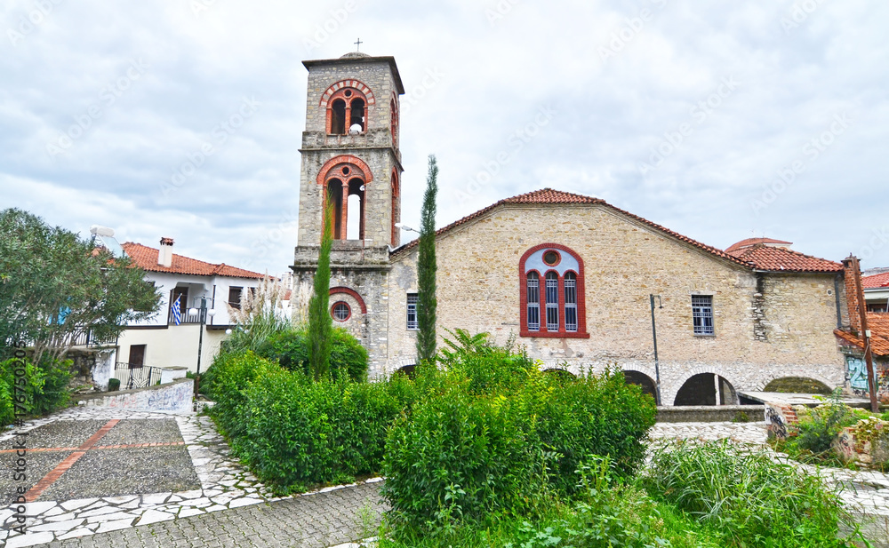 Holy Visitation church at the old city of Trikala Thessaly Greece