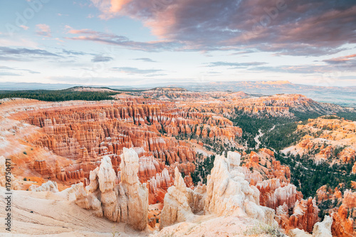 panoramic views to bryce canyon national park, utah
