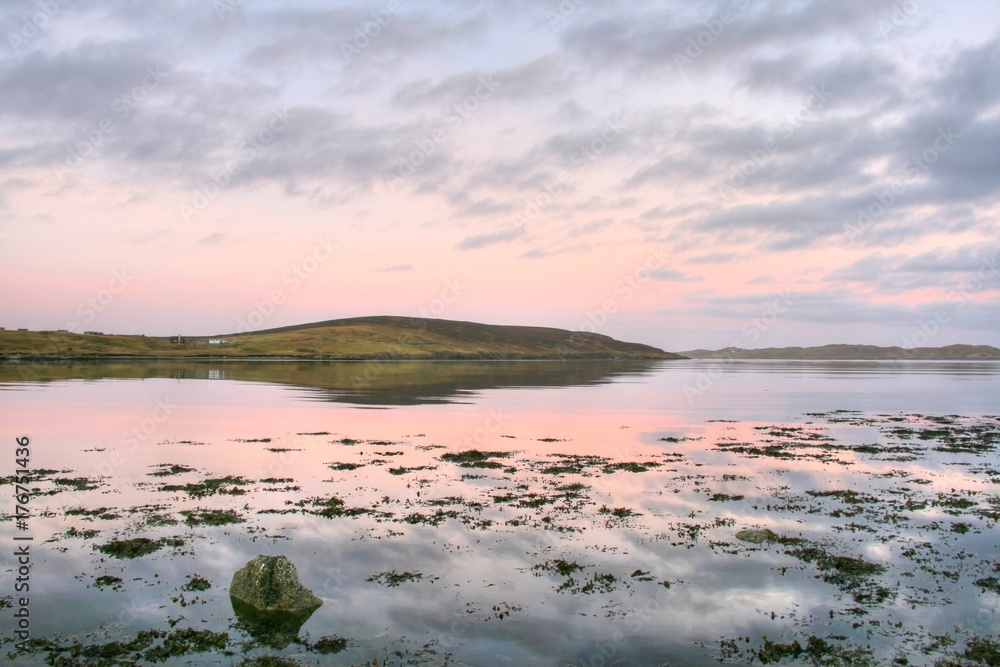 Fototapeta premium Shetland Sunset Colours