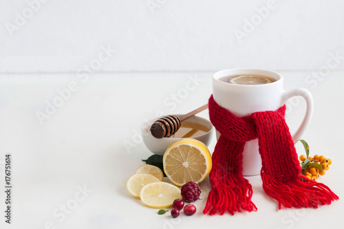 A hot drink from the flu
