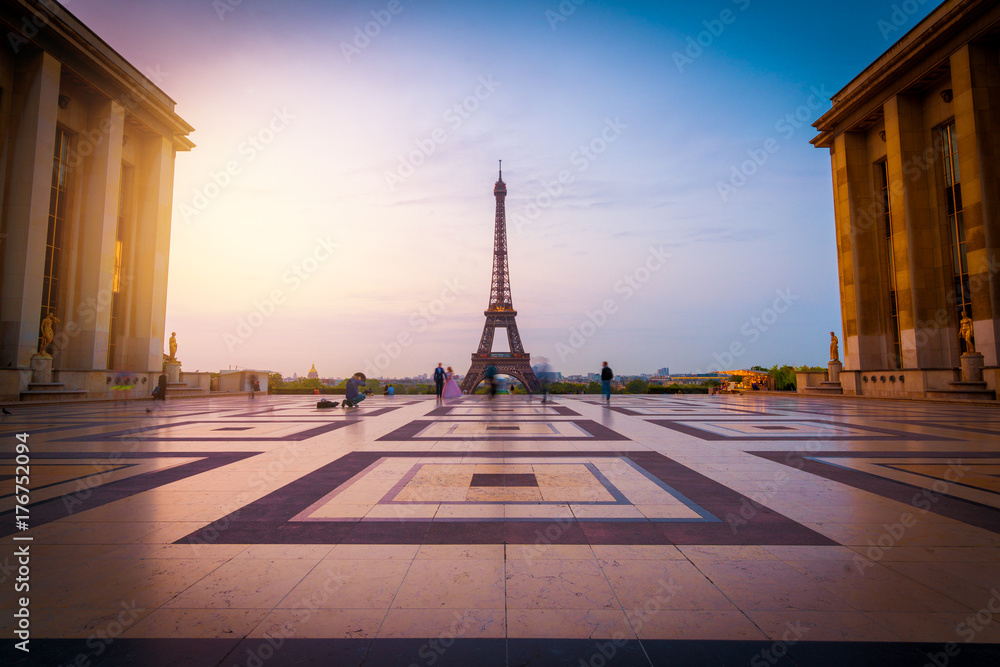 Fototapeta Paryż Tour Eiffel Wieża Eiffla Wieża Eiffla