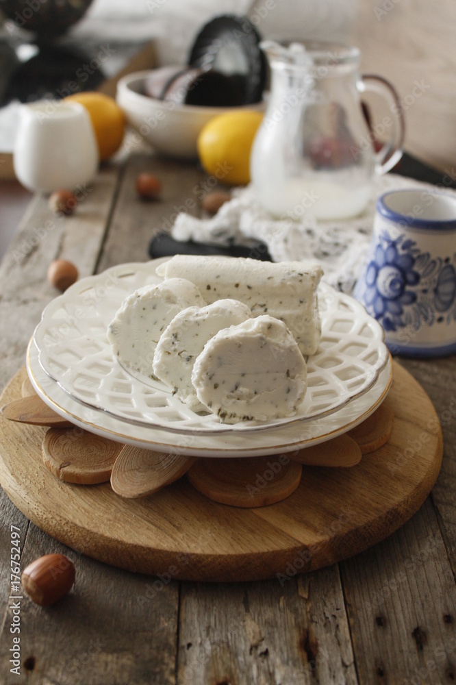goat cheese with herbs goat cheese with herbs