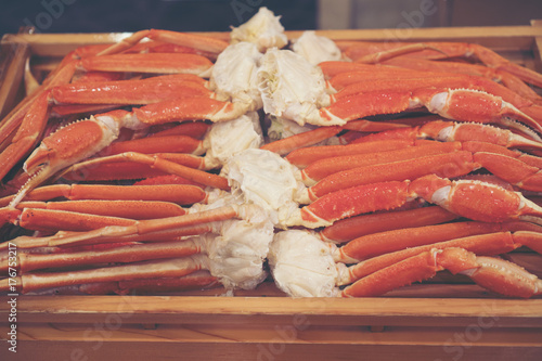 Alaska Crab Claw, seafood in Japan photo