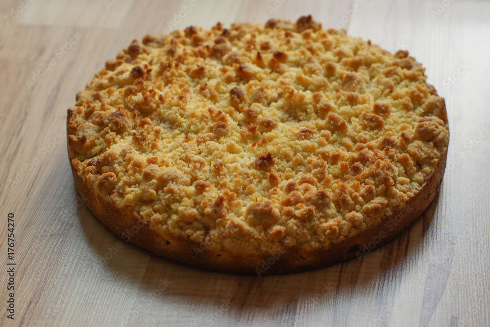 Streuselkuchen seitlich Streuselkuchen seitlich