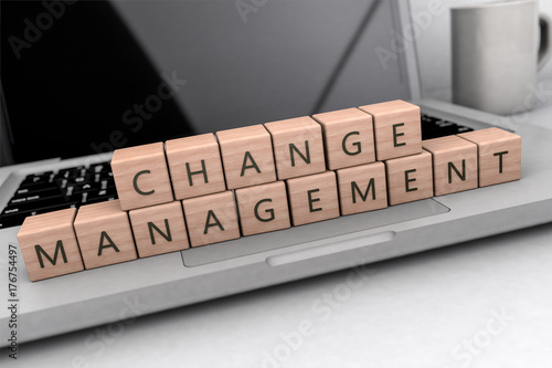 Change Management text concept