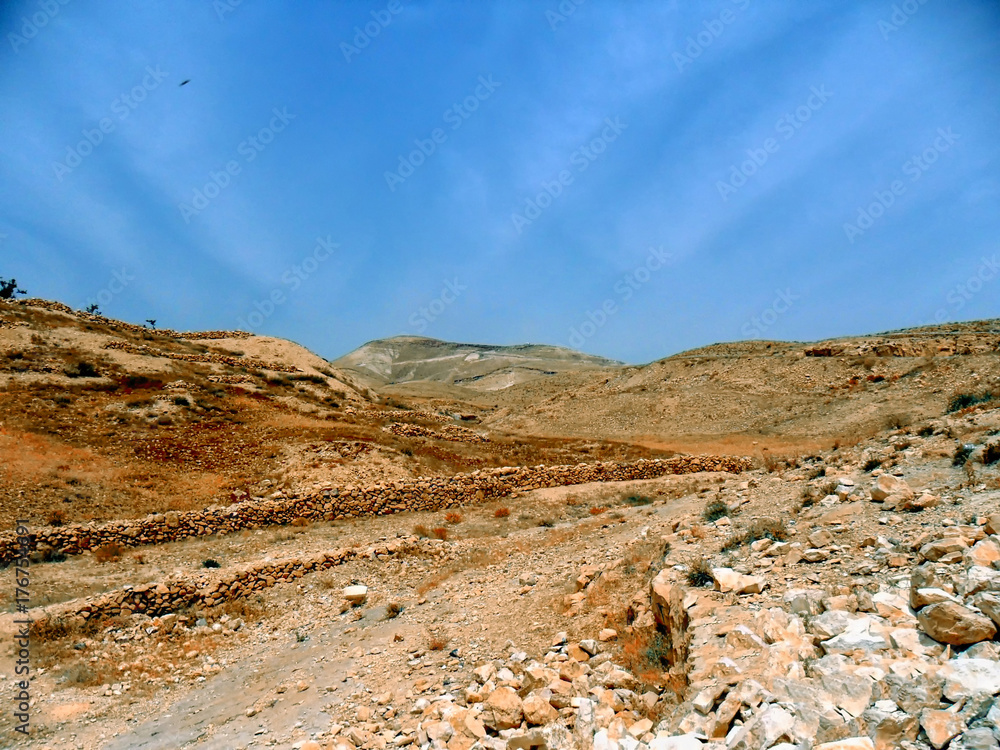 Israel, Middle East, Bethlehem, Judean desert Israel, Middle East, Bethlehem, Judean desert