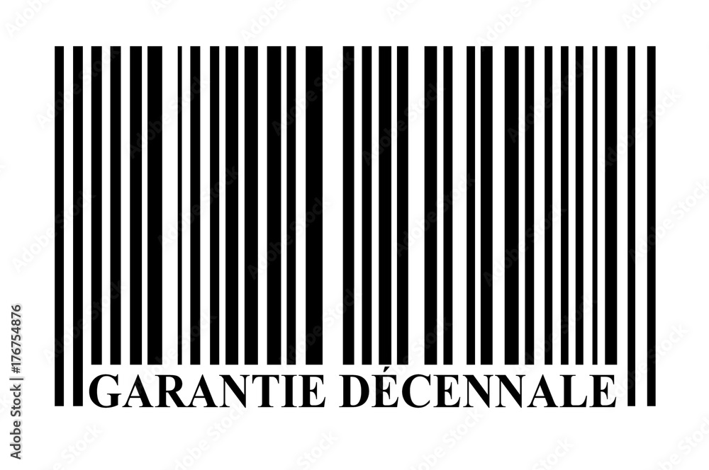Code barres garantie décennale Code barres garantie décennale