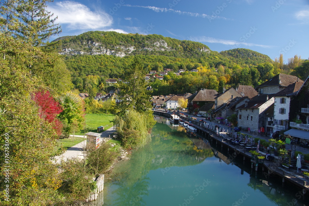 Chanaz et son canal de Savière 