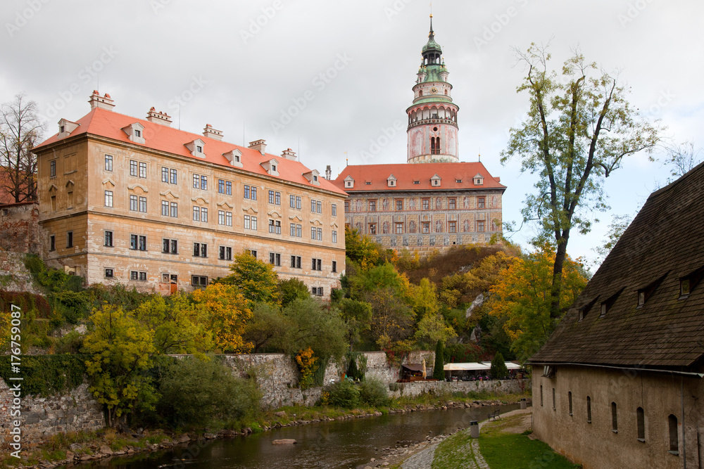 Cesky Krumlov. Czech Republic. Views of the city. Cesky Krumlov. Czech Republic. Views of the city.