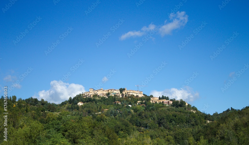 Landscapes in Urbino (Marche, Italy) 