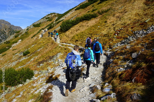 jesień w tatrach dolina 5 stawów, roztoka, świstówka i morskie oko photo