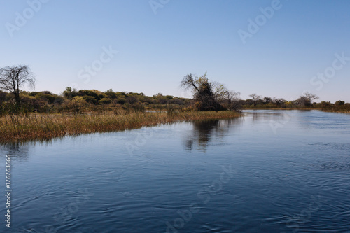Okavango river, Okanvango delta,  Botswana © M. Mendelson