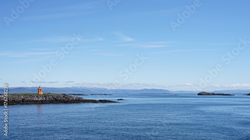 Fähre über den Breidafjördur zu den Westfjorden / Landschaft West-Island