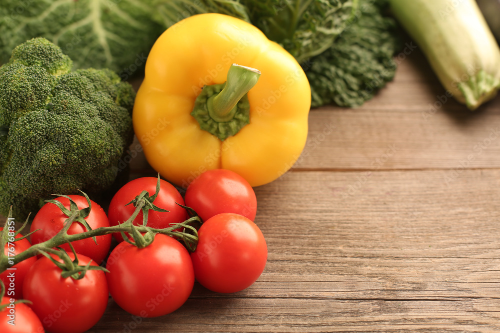 fresh vegetables cherries tomatos yellow paprika; fresh vegetables cherries tomatos yellow paprika;