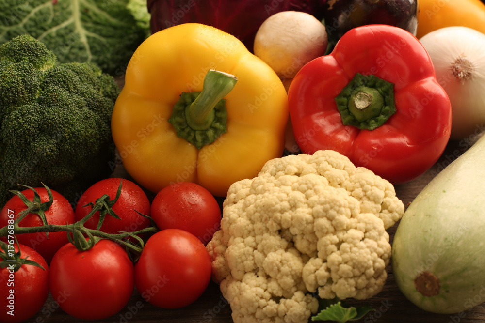 fresh vegetables cherries tomatos cucumber eggplant fresh vegetables cherries tomatos cucumber eggplant