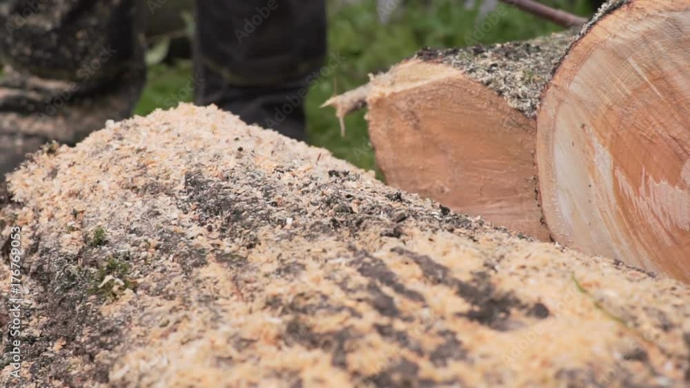 saws and sawdust closeup slow motion saws and sawdust closeup slow motion