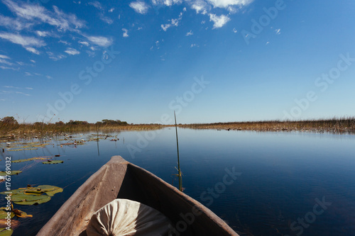 Okavango river, Okanvango delta,  Botswana photo