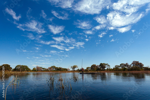 Okavango river, Okanvango delta, Botswana
