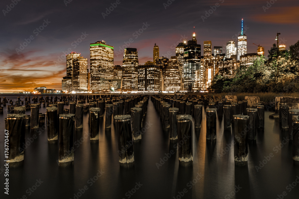 Fototapeta premium Groynes Of Brooklyn