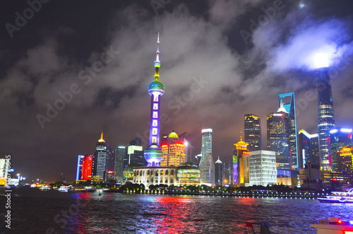 Photography Shanghai skyline
