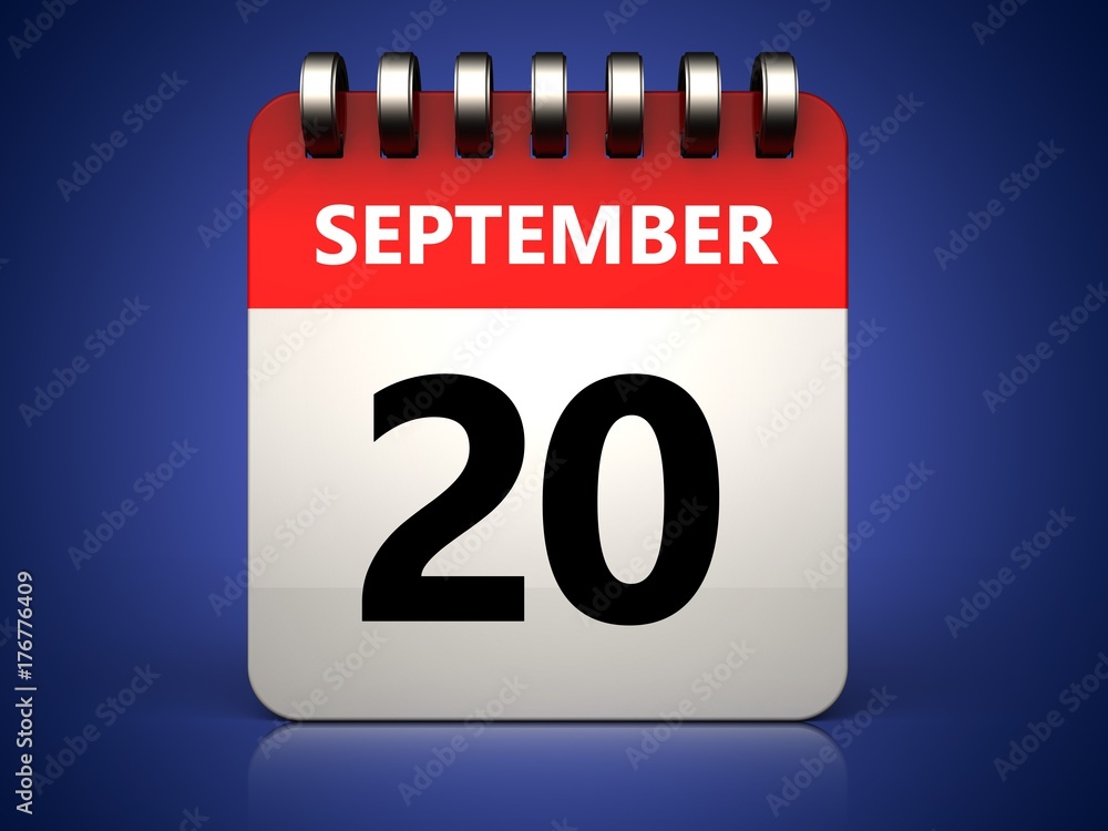 3d 20 september calendar 3d 20 september calendar