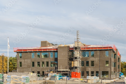 Construction of a new school building